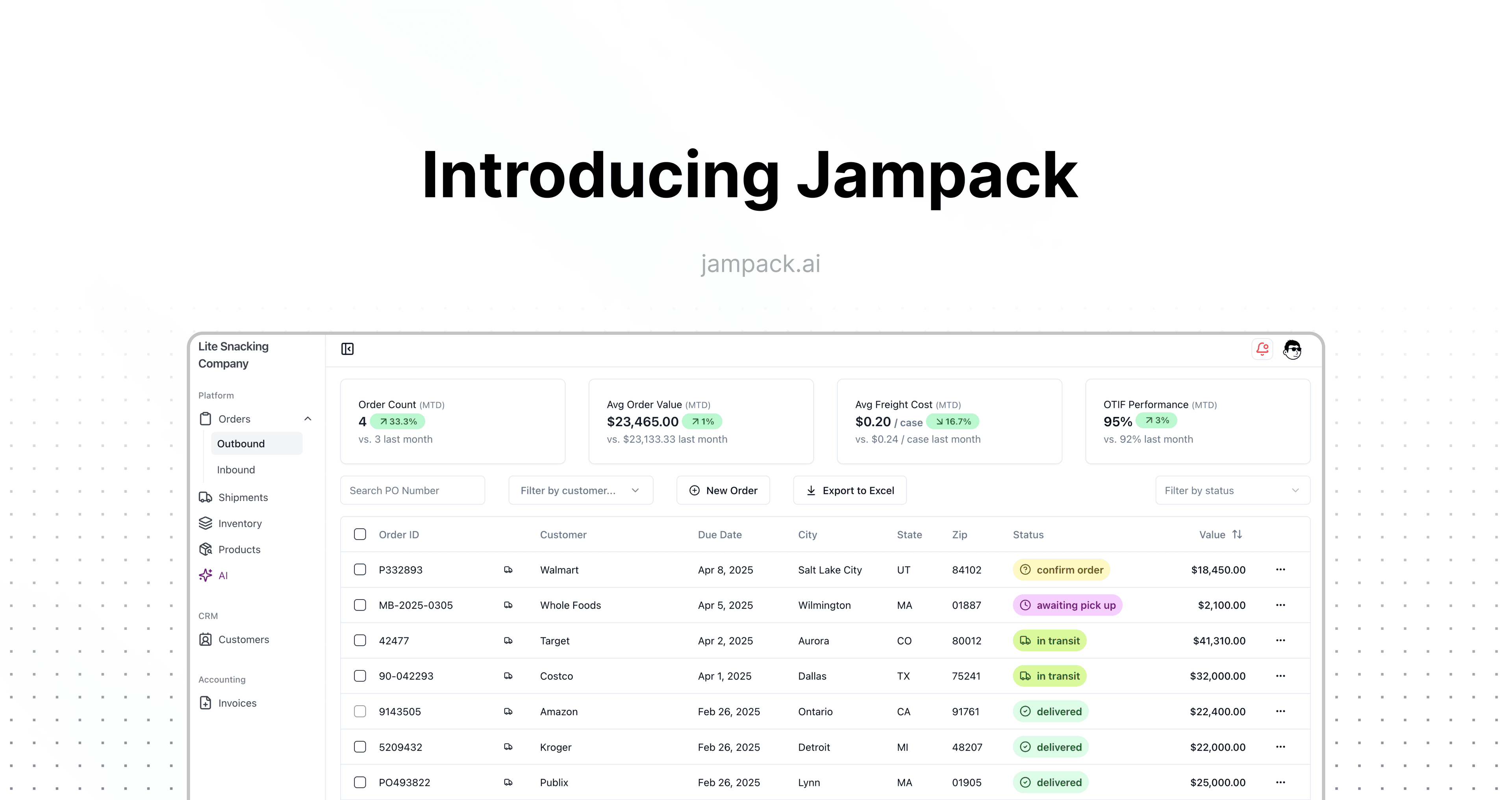 Introducing Jampack